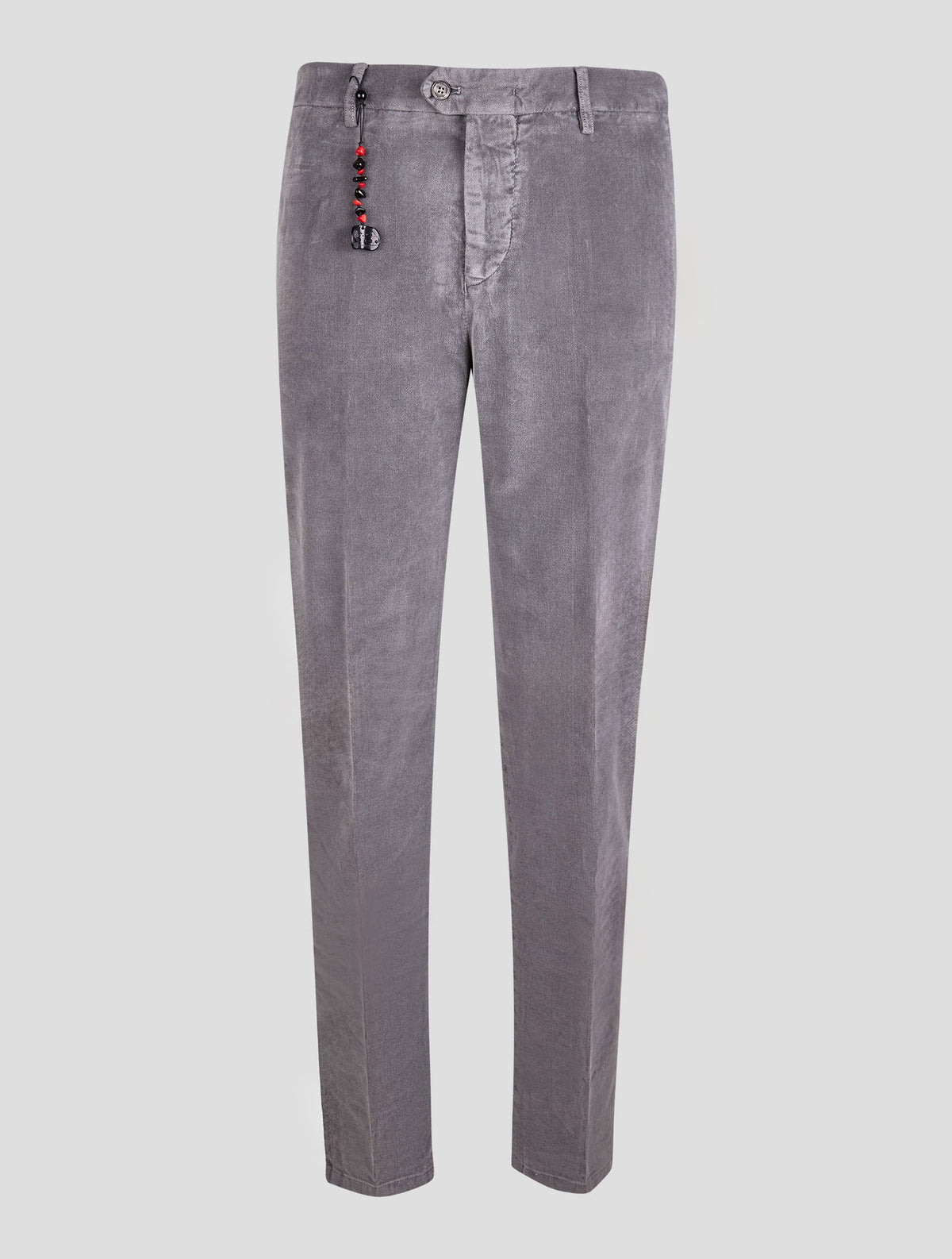 Marco Pescarolo Gray Cotton Ea Velvet Pants