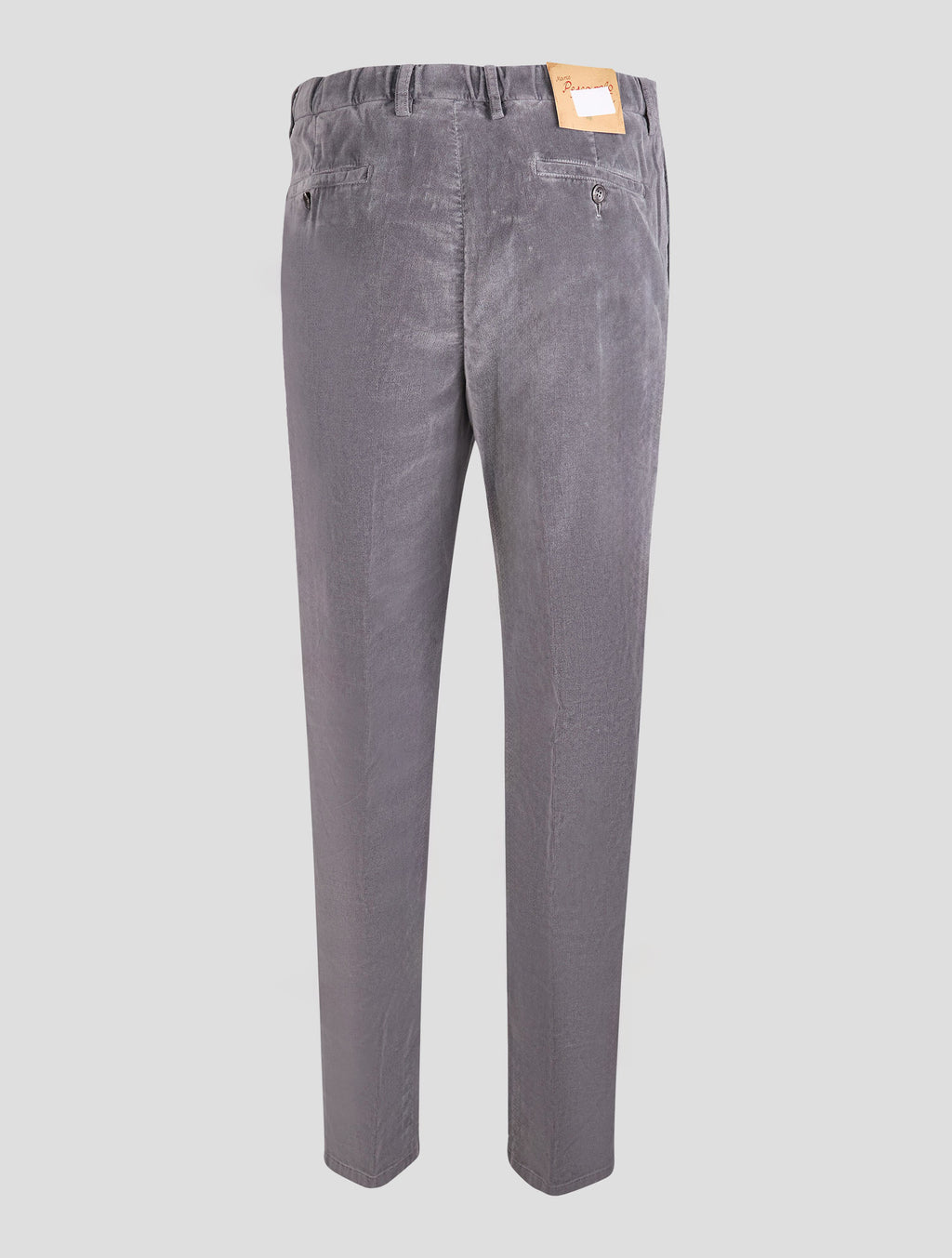 Marco Pescarolo Gray Cotton Ea Velvet Pants