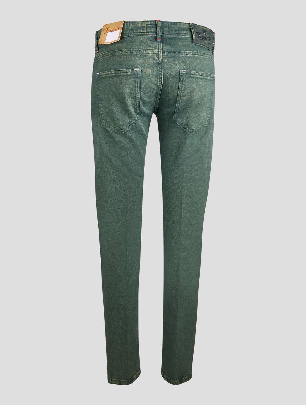 Marco Pescarolo Green Cotton Ea Jeans