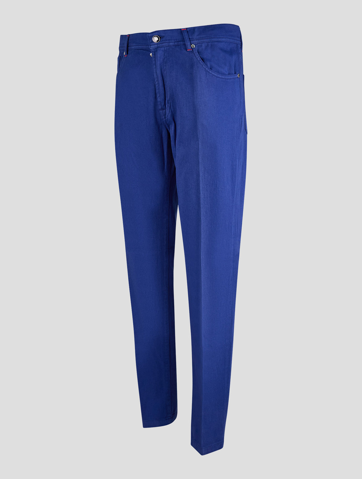 Marco Pescarolo Blue Cotton Linen Ea Jeans