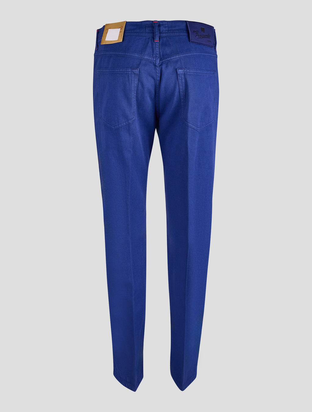 Marco Pescarolo Blue Cotton Linen Ea Jeans