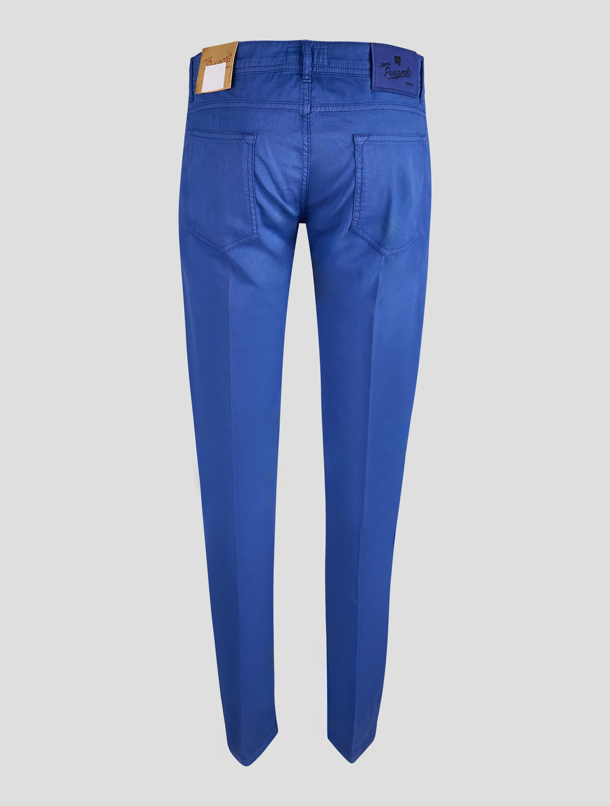Marco Pescarolo Blue Cotton Silk Ea Jeans