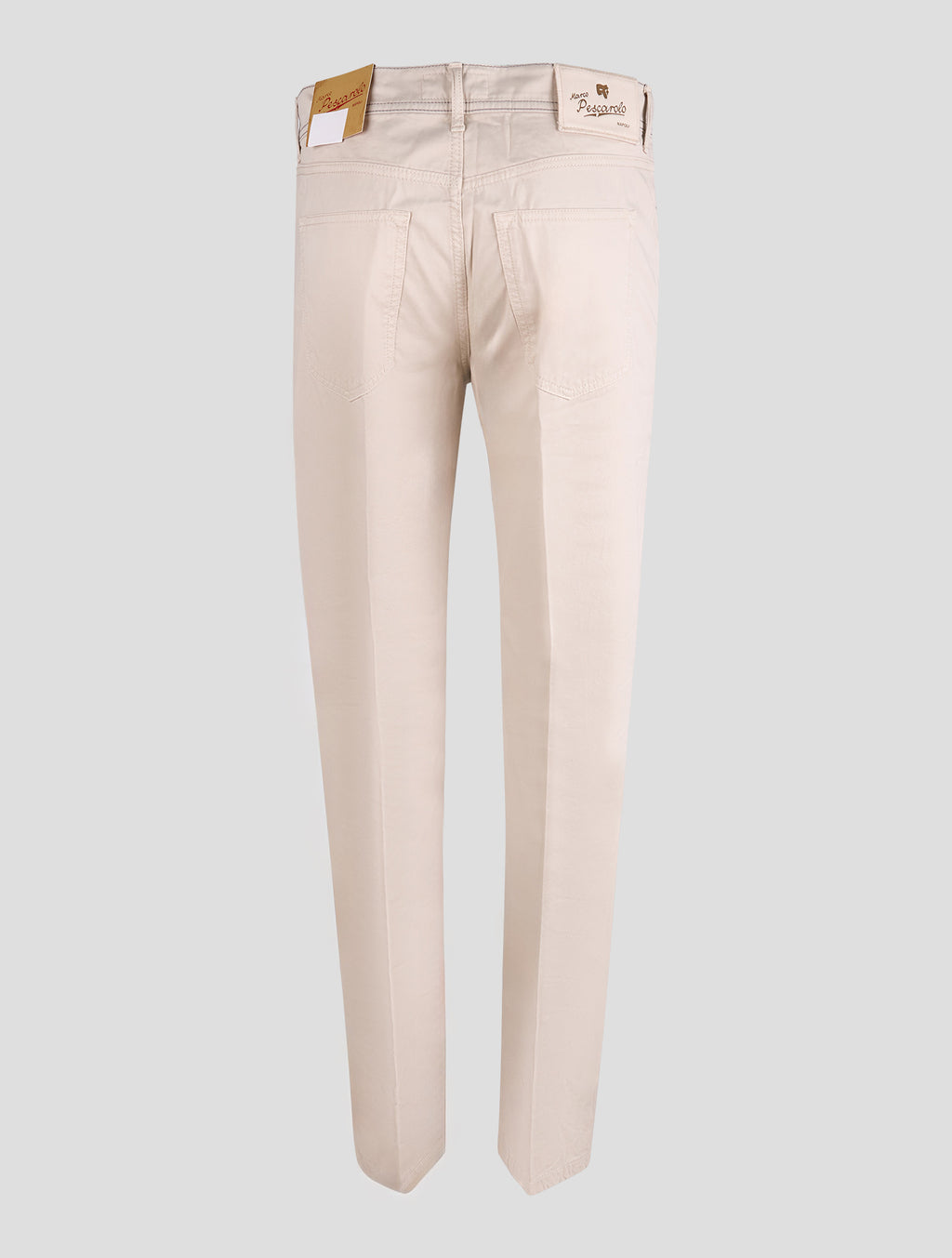 Marco Pescarolo Beige Cotton Ea Jeans