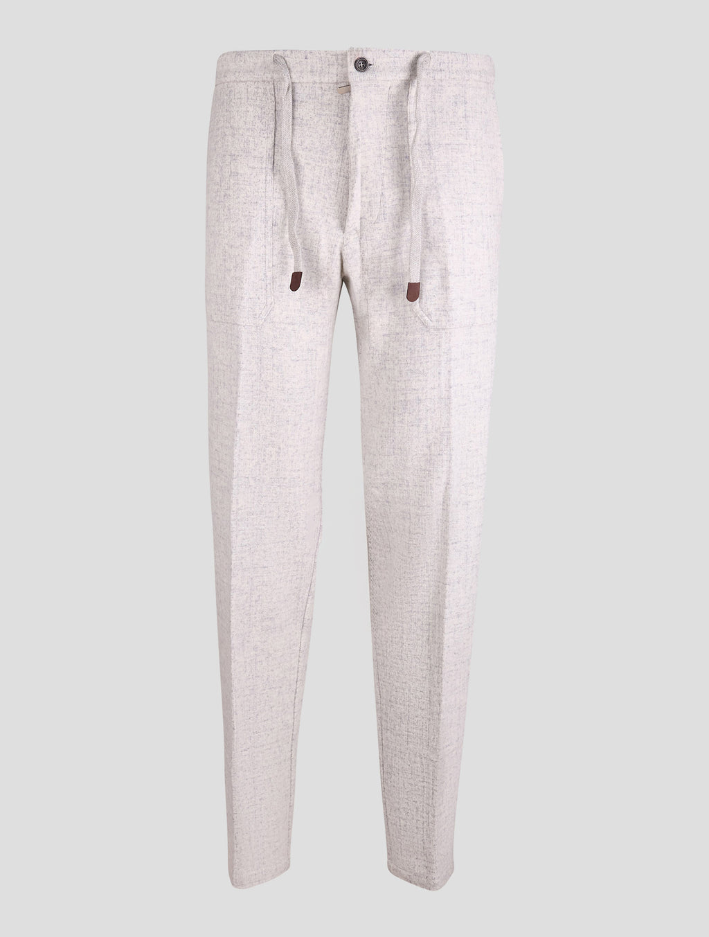 Marco Pescarolo Gray Virgin Wool Cotton Ea Pants