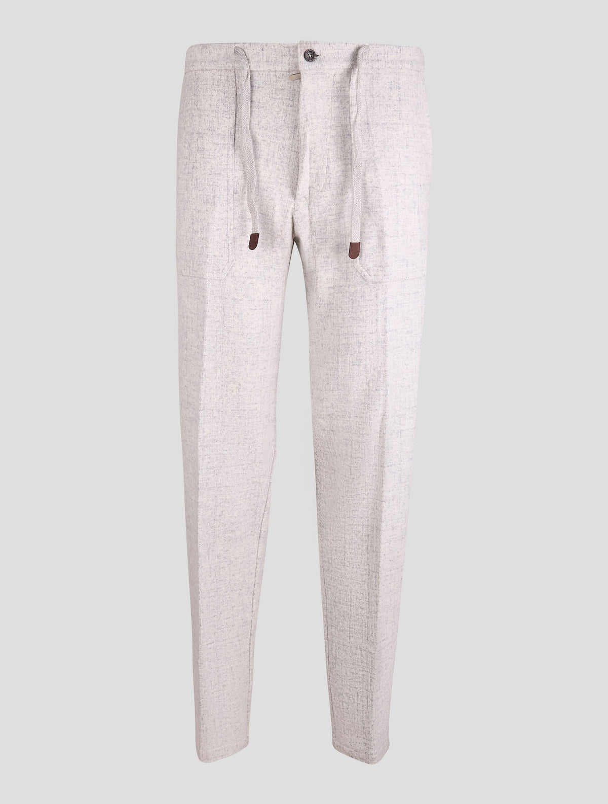 Marco Pescarolo Gray Virgin Wool Cotton Ea Pants