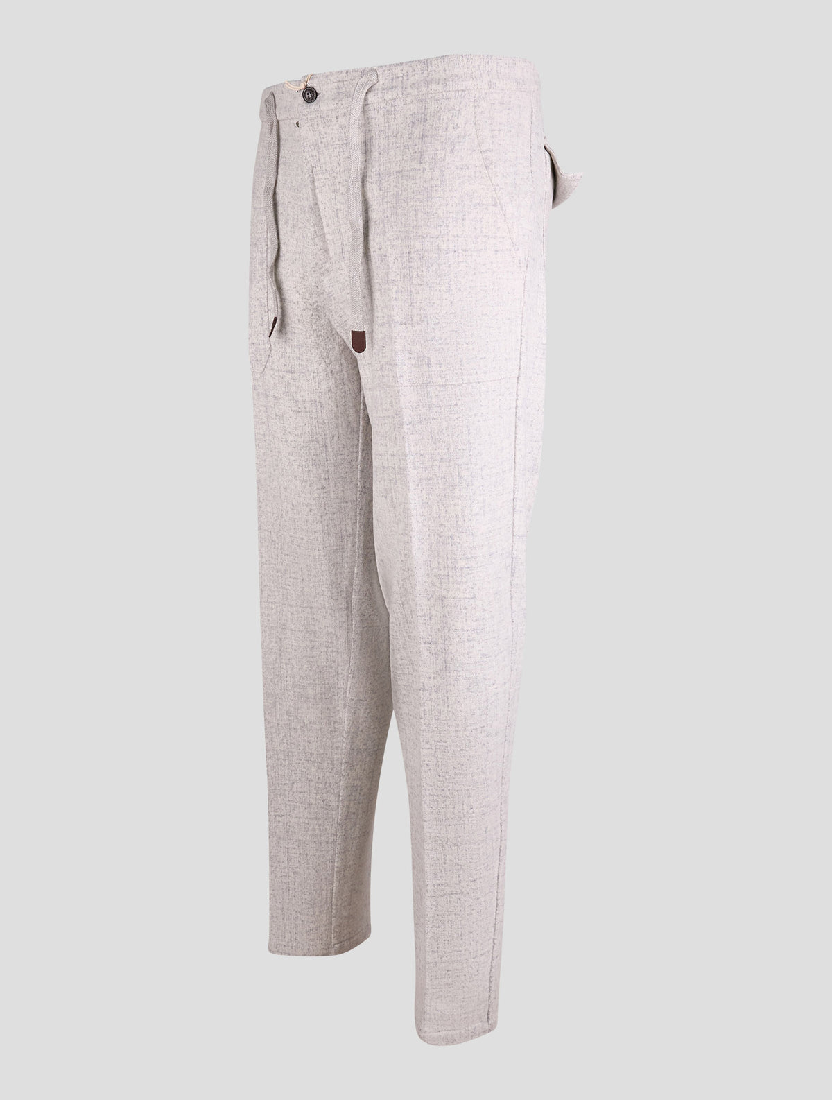 Marco Pescarolo Gray Virgin Wool Cotton Ea Pants
