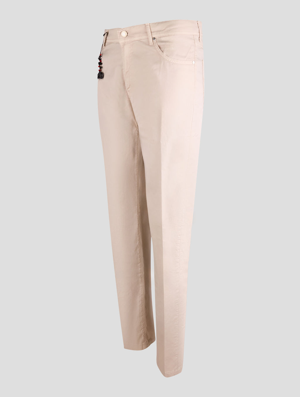 Marco Pescarolo Beige Cotton Silk Ea Jeans