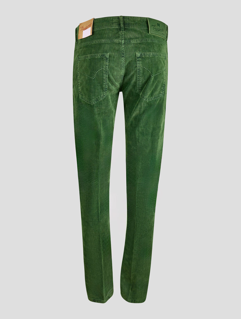 Marco Pescarolo Green Cotton Ea Velvet Jeans