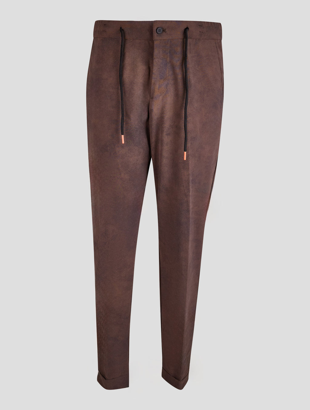 Marco Pescarolo Brown Pl Pa Pants