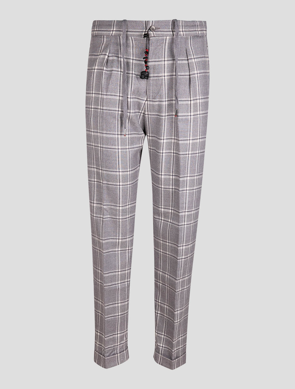 Marco Pescarolo Gray Virgin Wool Pants