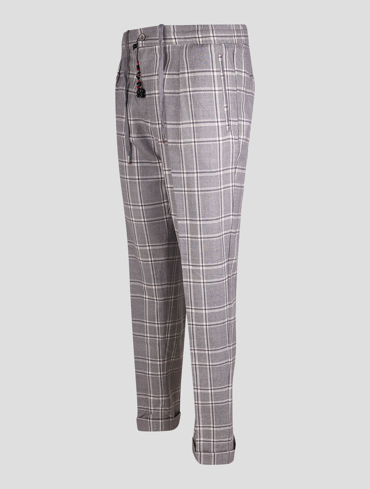 Marco Pescarolo Gray Virgin Wool Pants