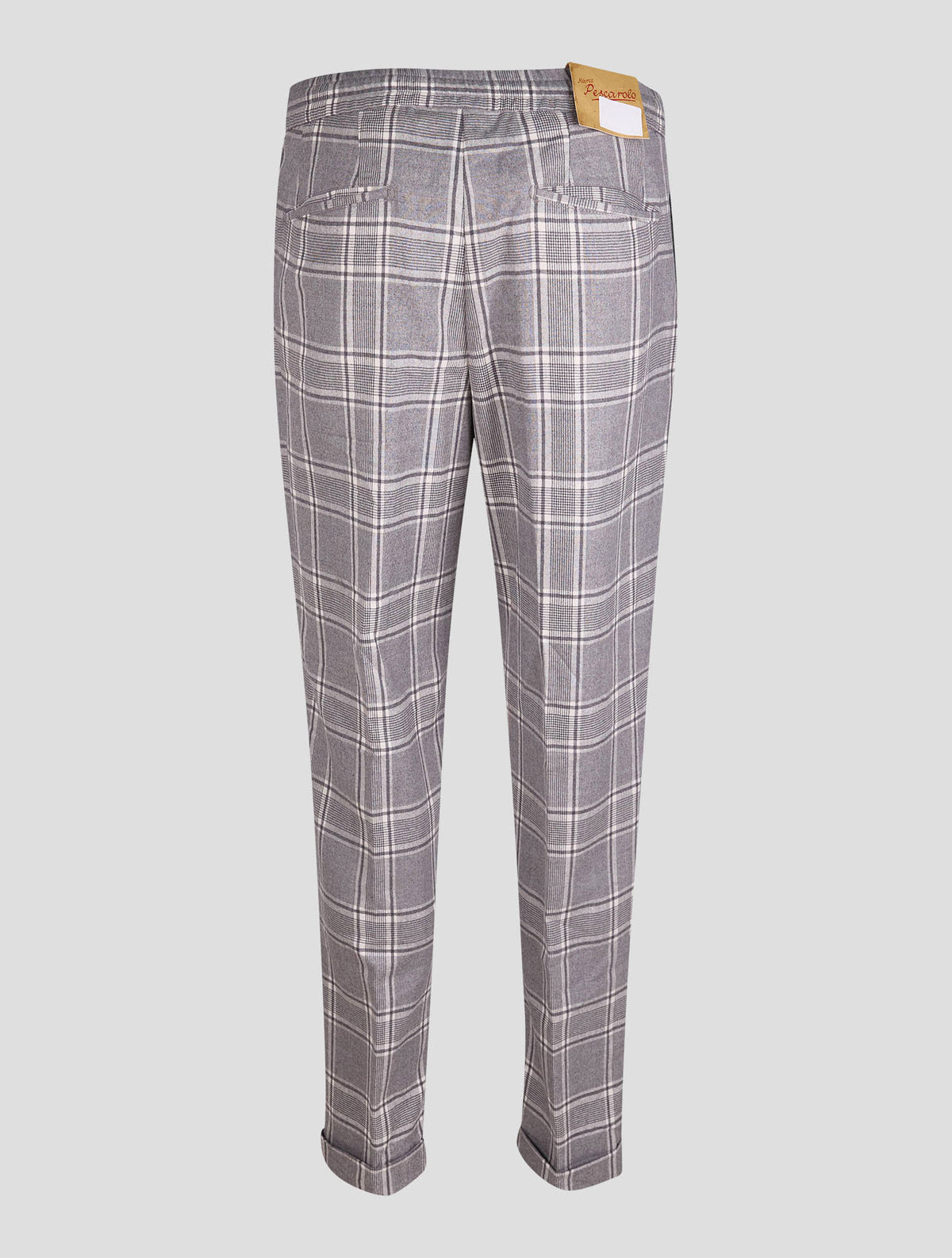 Marco Pescarolo Gray Virgin Wool Pants