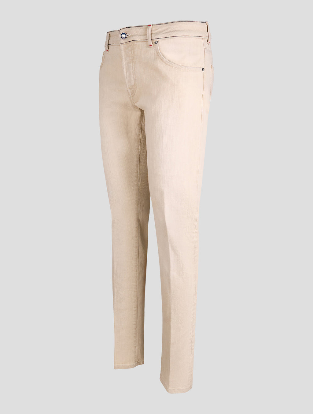 Marco Pescarolo Beige Cotton Pl Jeans