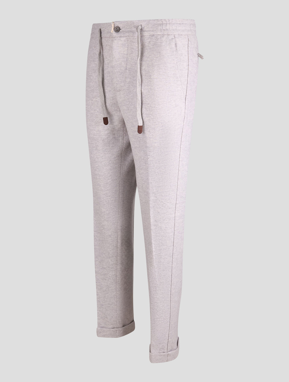 Marco Pescarolo Gray Virgin Wool Cashmere Pants