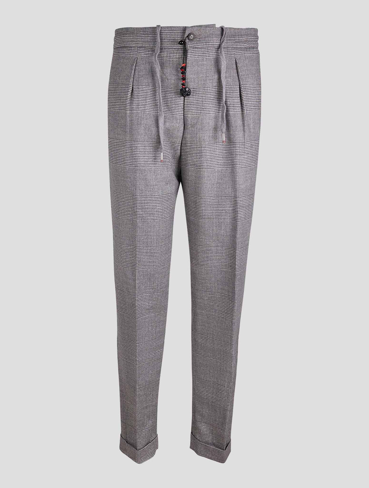 Marco Pescarolo Gray Virgin Wool Cashmere Ea Pants