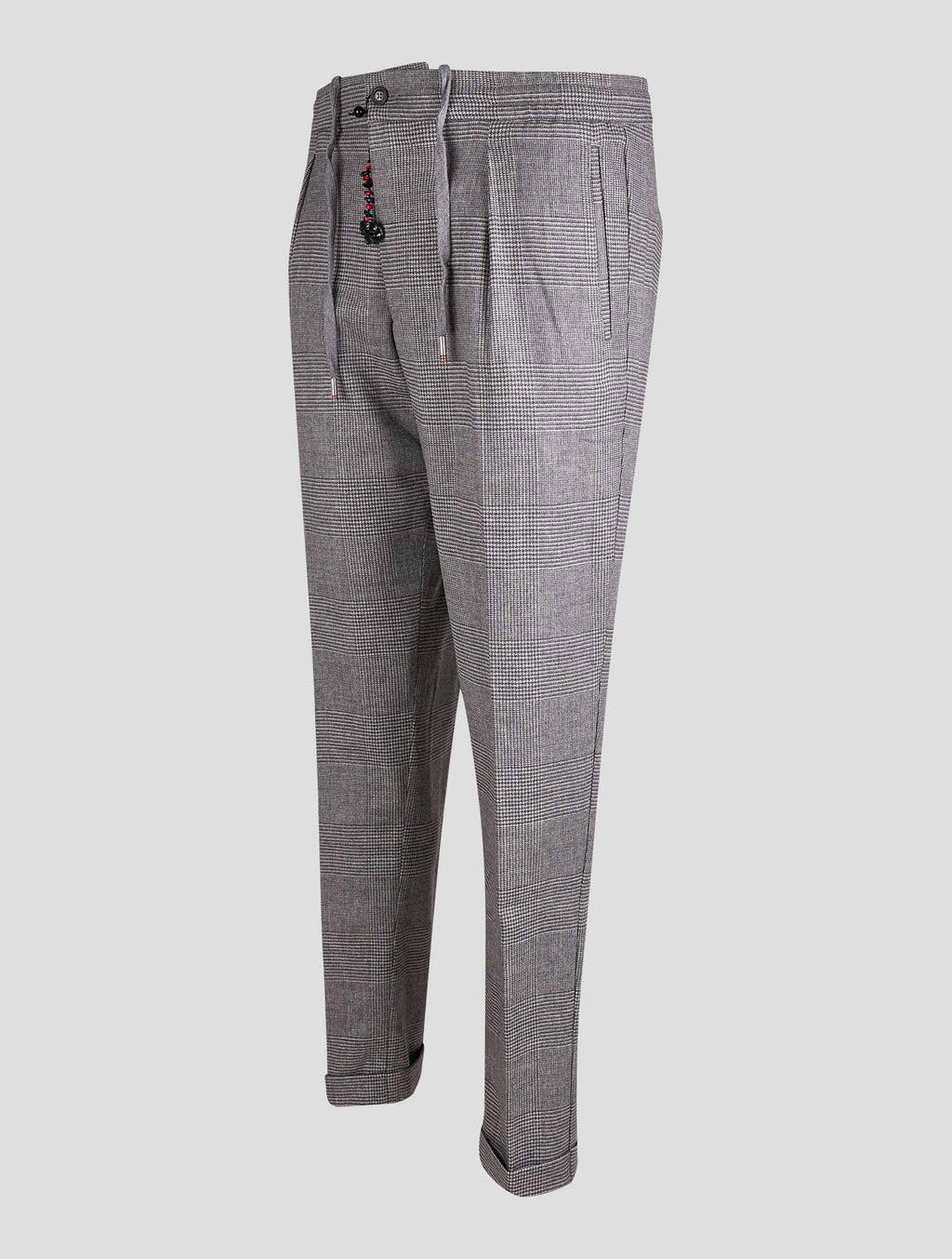 Marco Pescarolo Gray Virgin Wool Cashmere Ea Pants