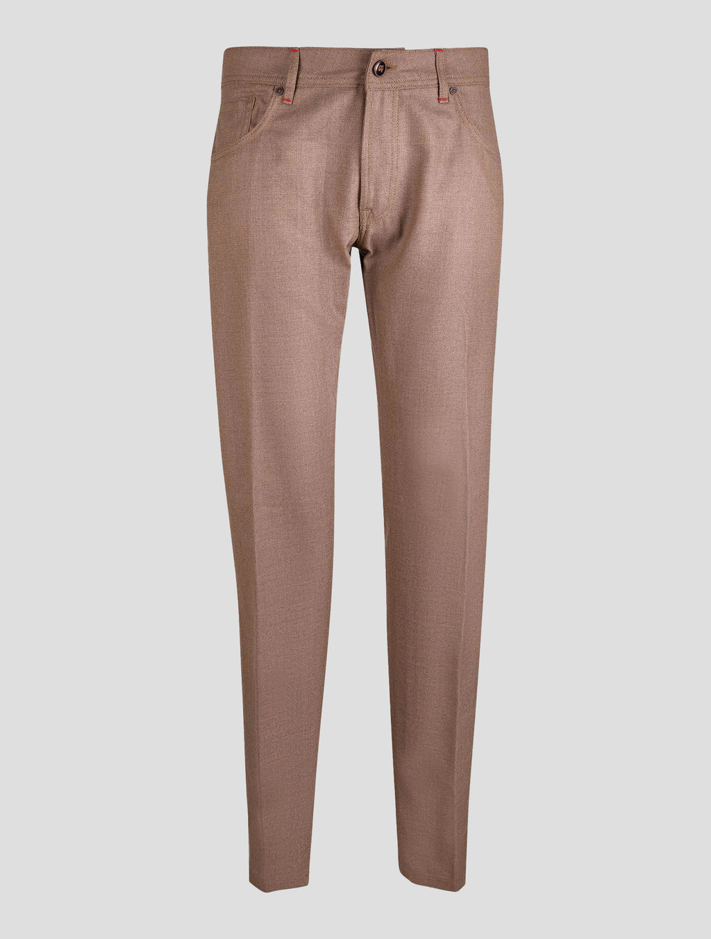 Marco Pescarolo Brown Virgin Wool Cashmere Jeans