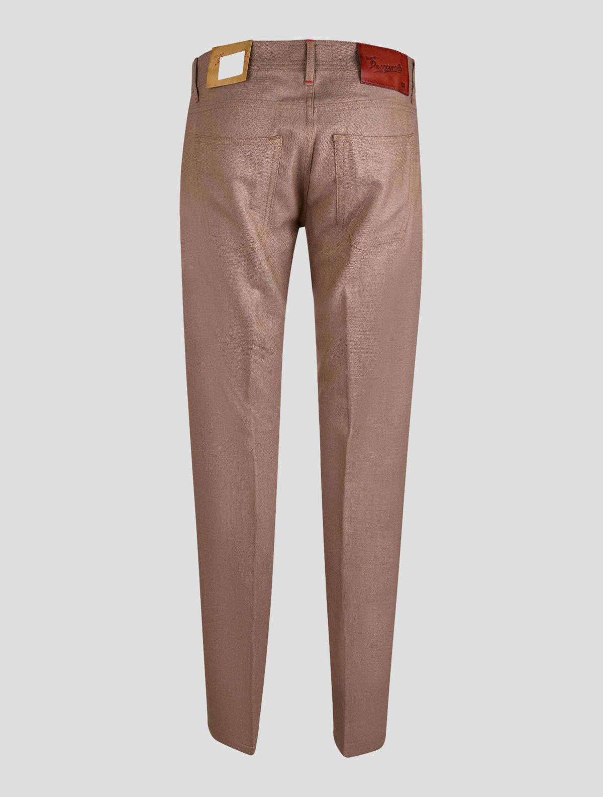 Marco Pescarolo Brown Virgin Wool Cashmere Jeans