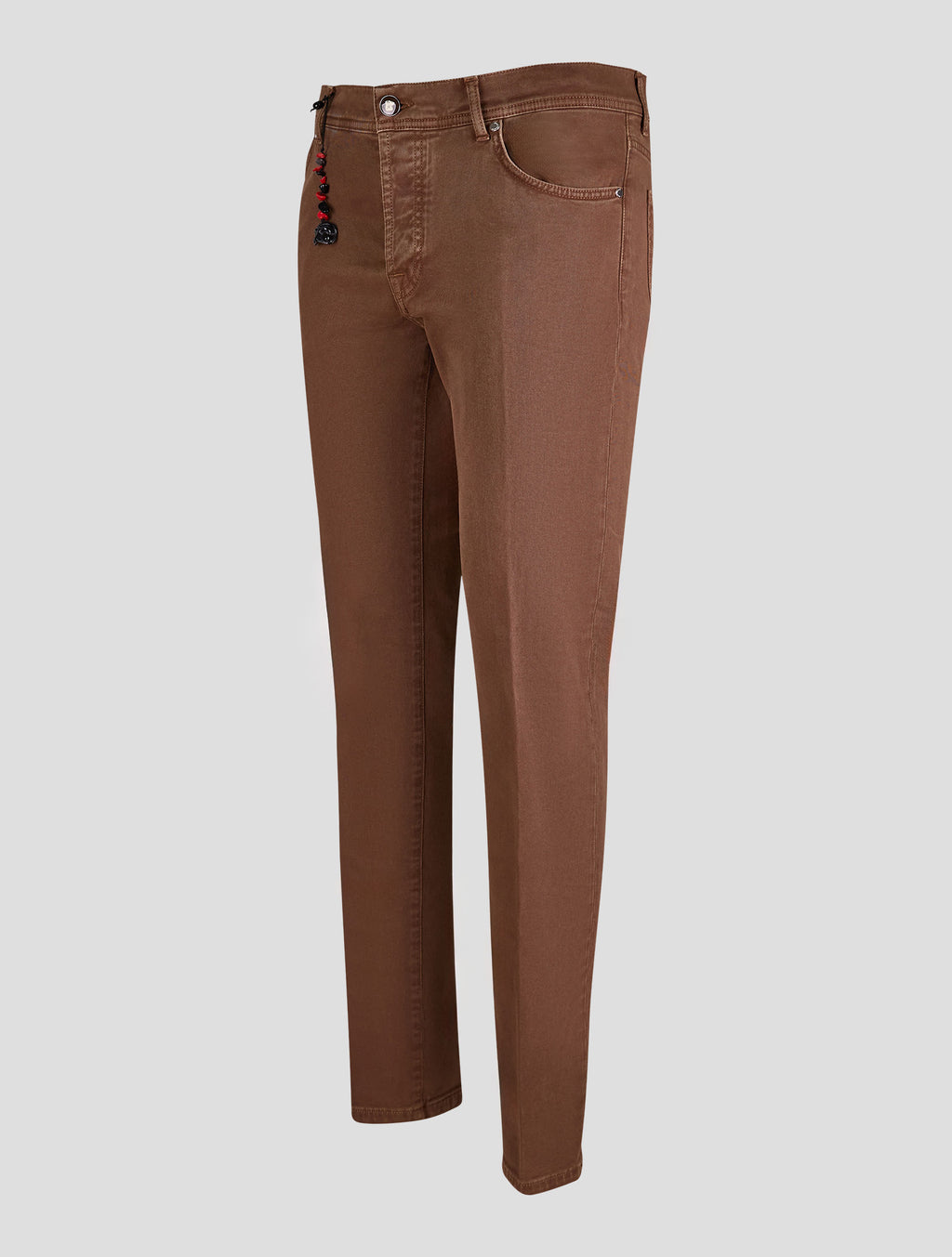 Marco Pescarolo Brown Lyocell Cotton Ea Jeans