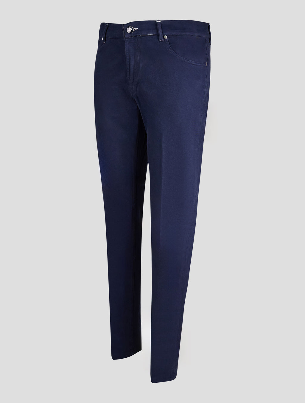 Marco Pescarolo Blue Cotton Cashmere Ea Jeans