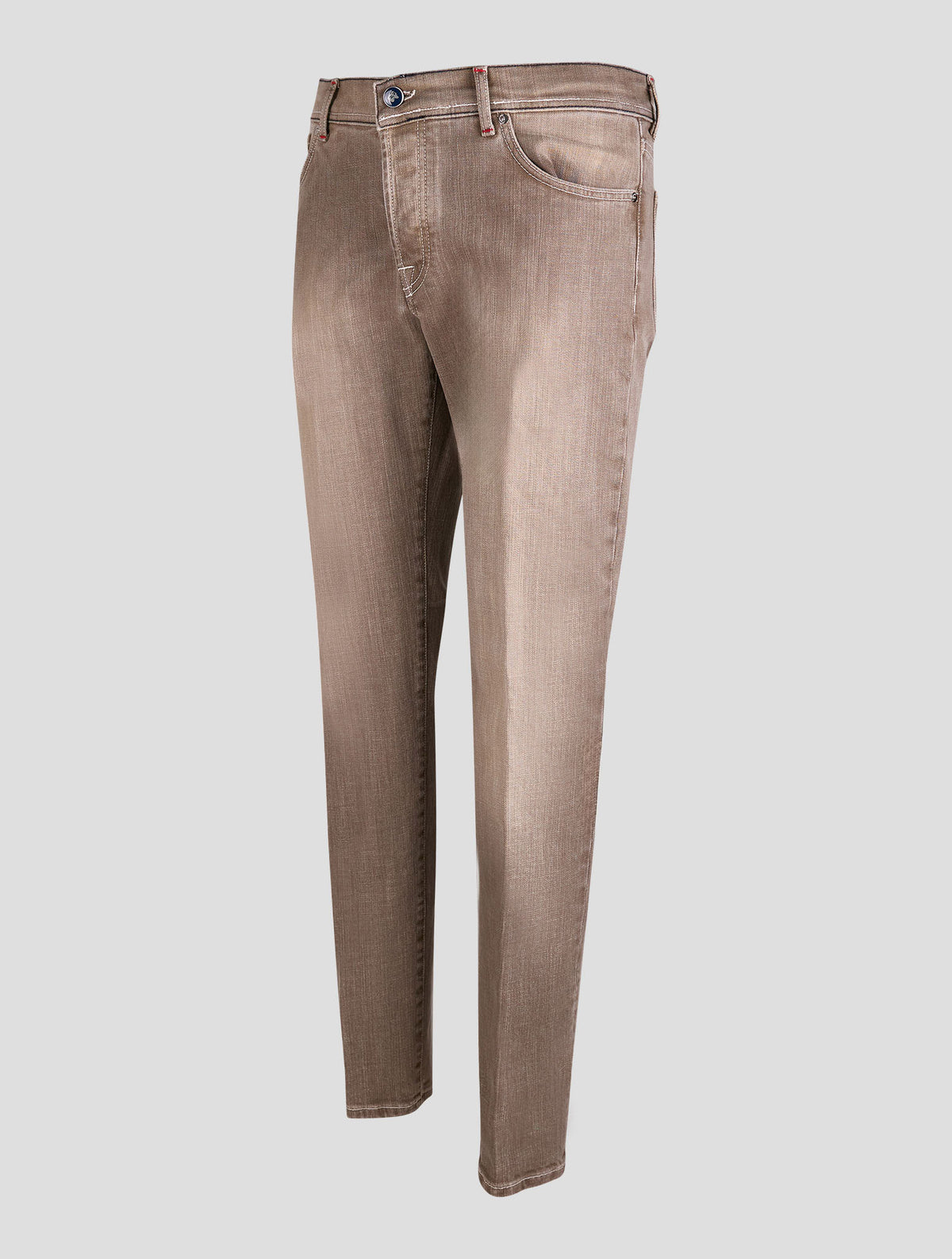 Marco Pescarolo Gray Cotton Pl Jeans