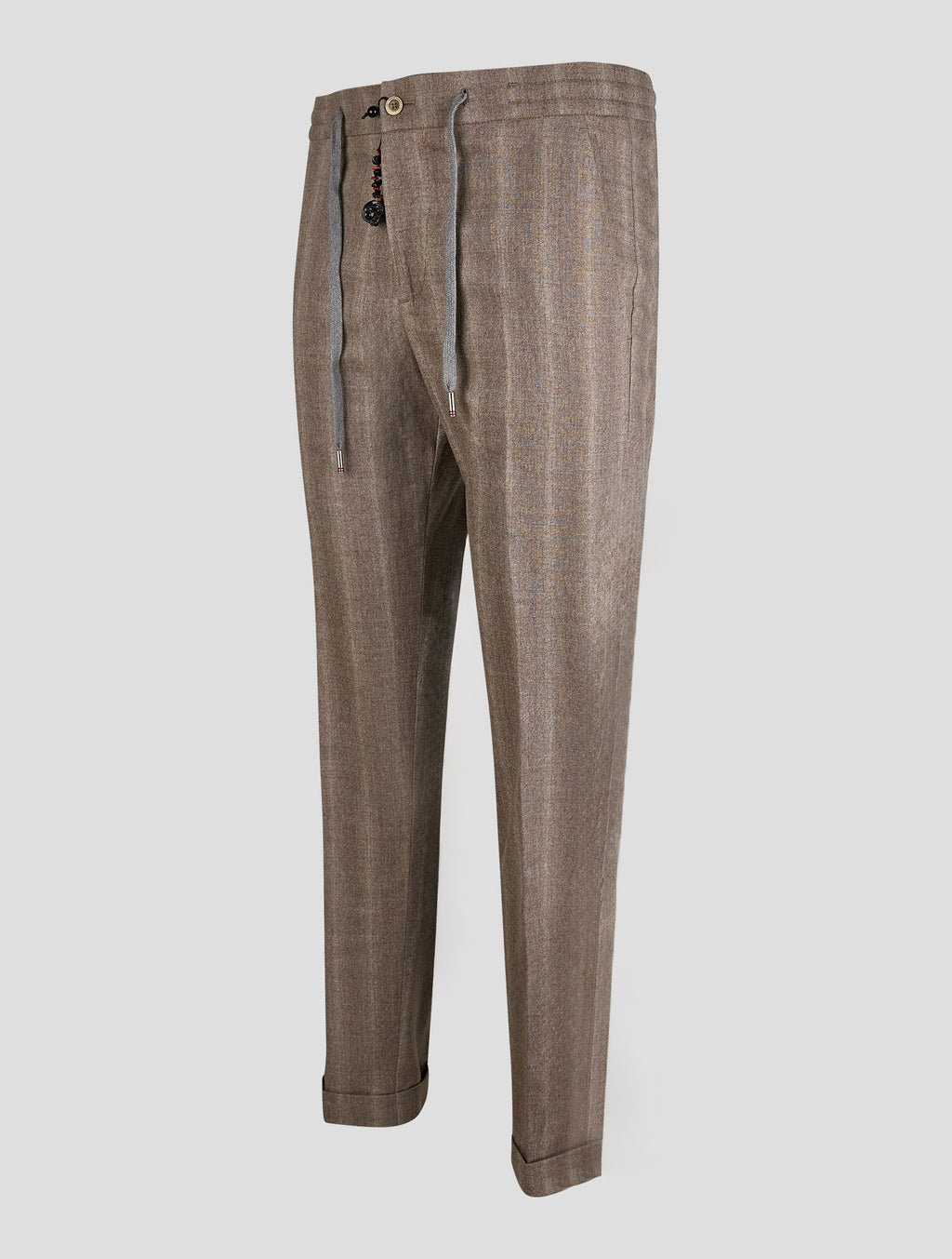 Marco Pescarolo Brown Virgin Wool Cashmere Ea Pants