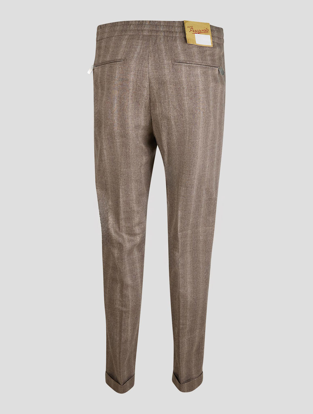 Marco Pescarolo Brown Virgin Wool Cashmere Ea Pants