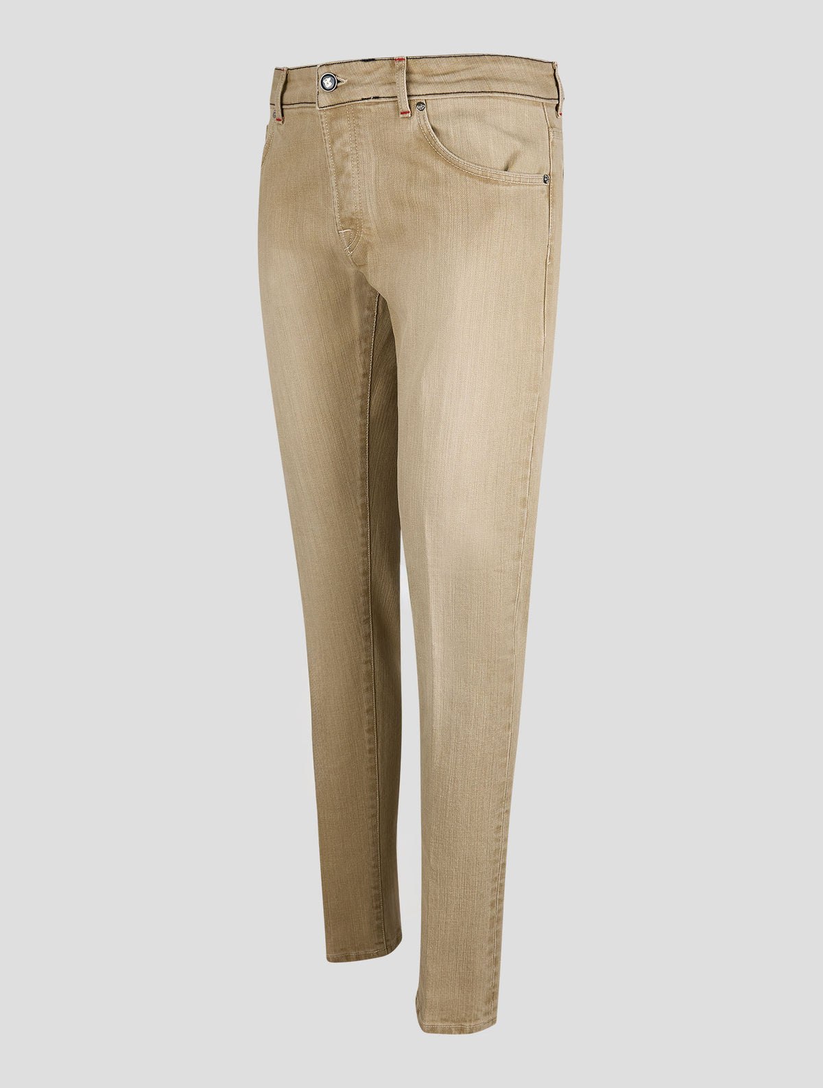 Marco Pescarolo Beige Cotton Pl Jeans