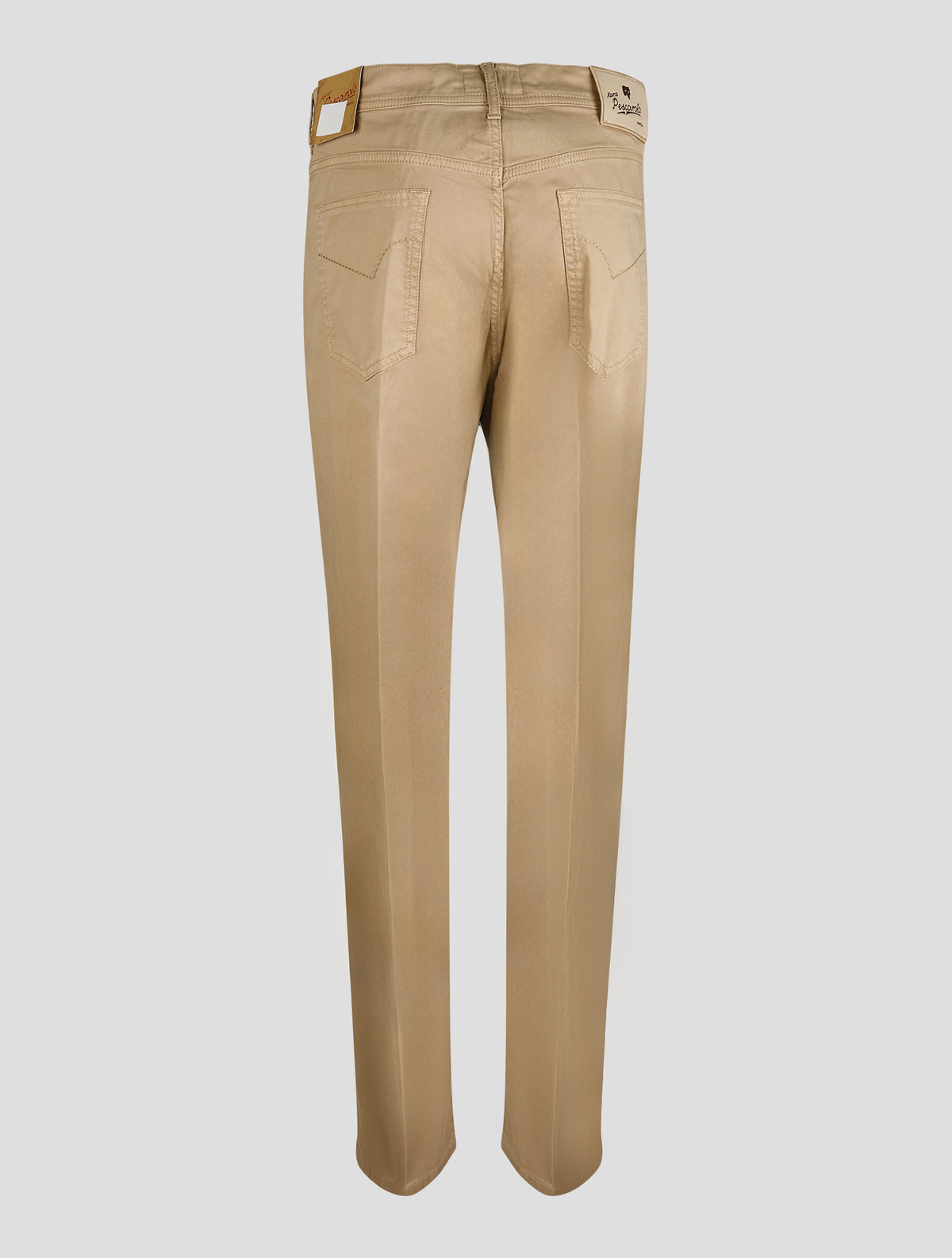 Marco Pescarolo Beige Cotton Ea Jeans