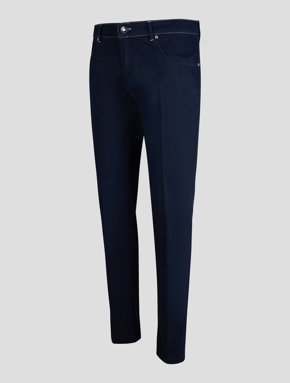 Marco Pescarolo Blue Cotton Cashmere Ea Jeans