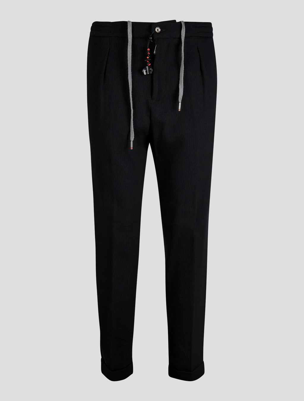 Marco Pescarolo Black Virgin Wool Cashmere Ea Pants