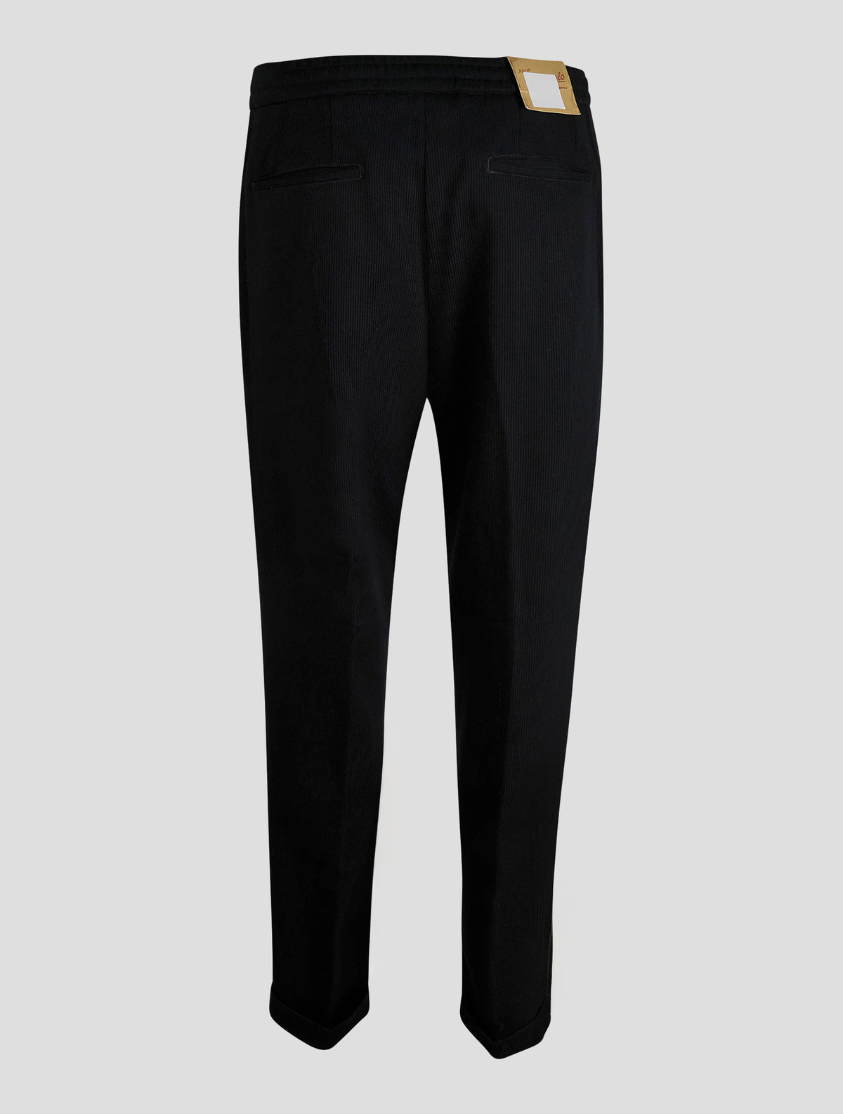 Marco Pescarolo Black Virgin Wool Cashmere Ea Pants