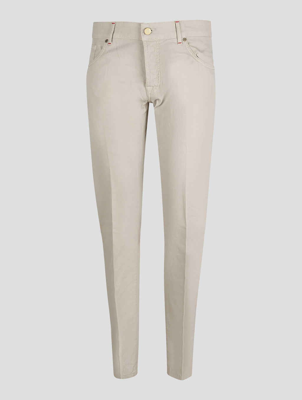 Marco Pescarolo Gray Cotton Silk Cashmere Ea Jeans