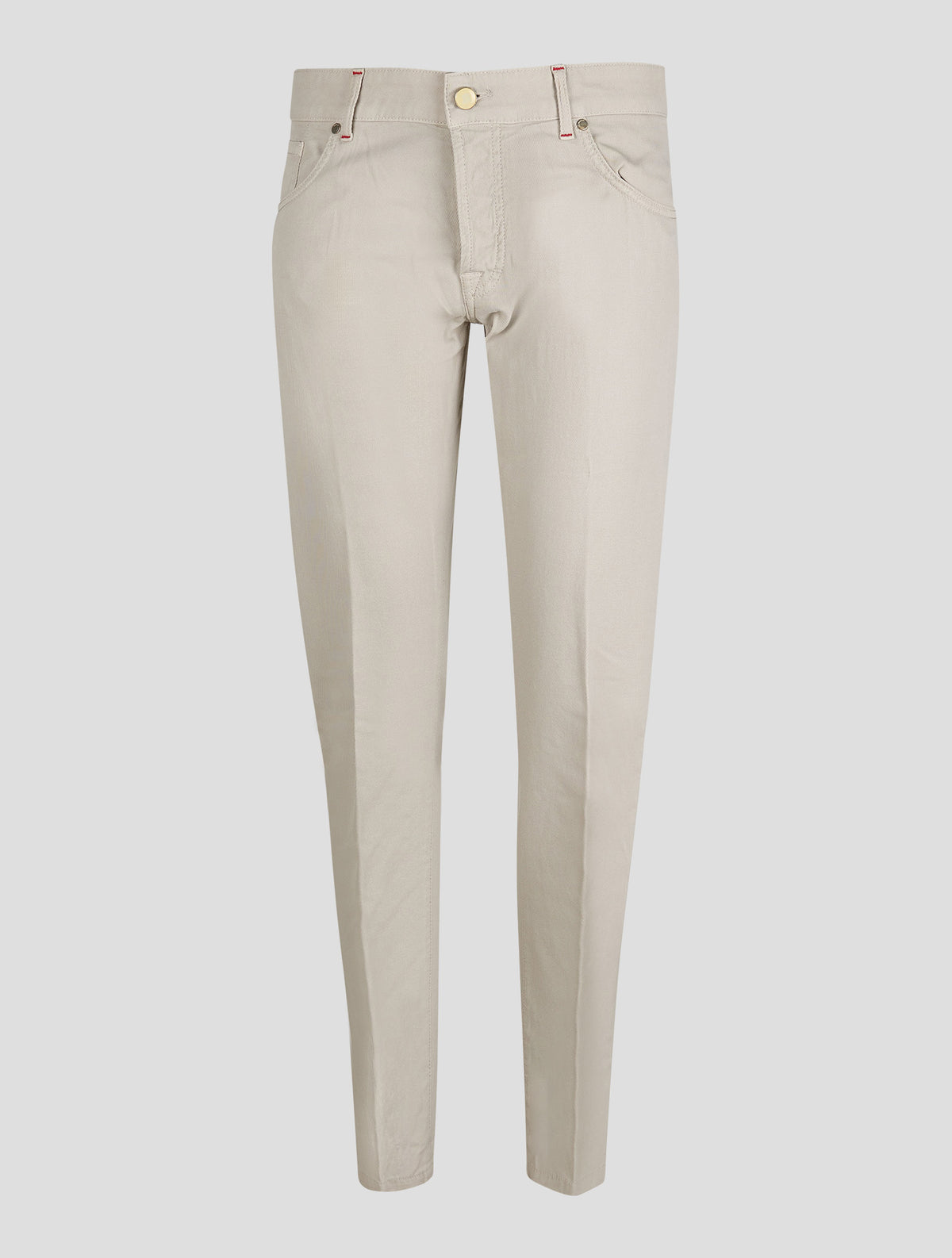 Marco Pescarolo Gray Cotton Silk Cashmere Ea Jeans