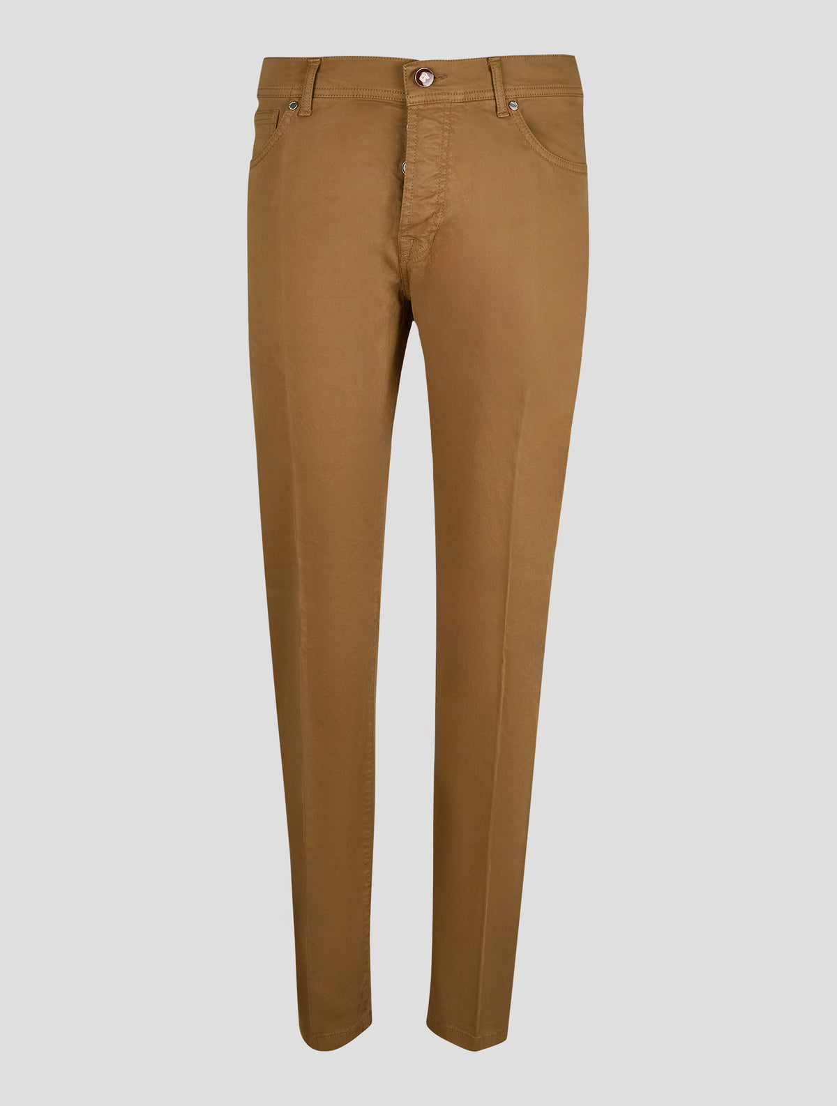 Marco Pescarolo Brown Cotton Ea Jeans