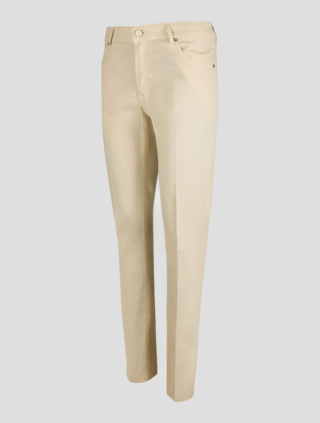 Marco Pescarolo White Cotton Silk Ea Jeans