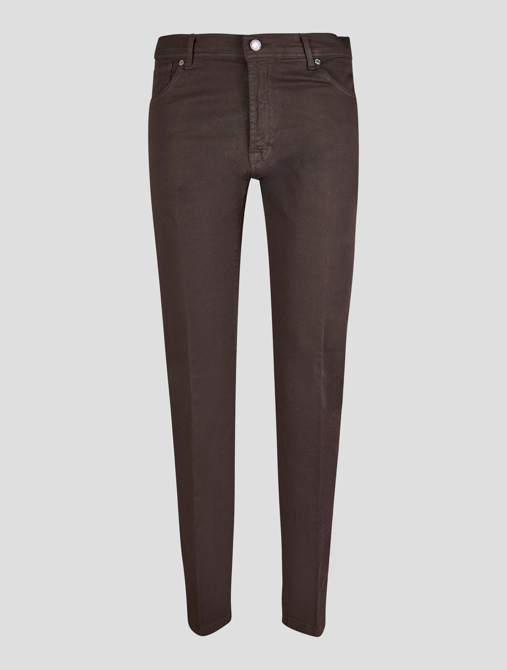 Marco Pescarolo Brown Cotton Ea Jeans