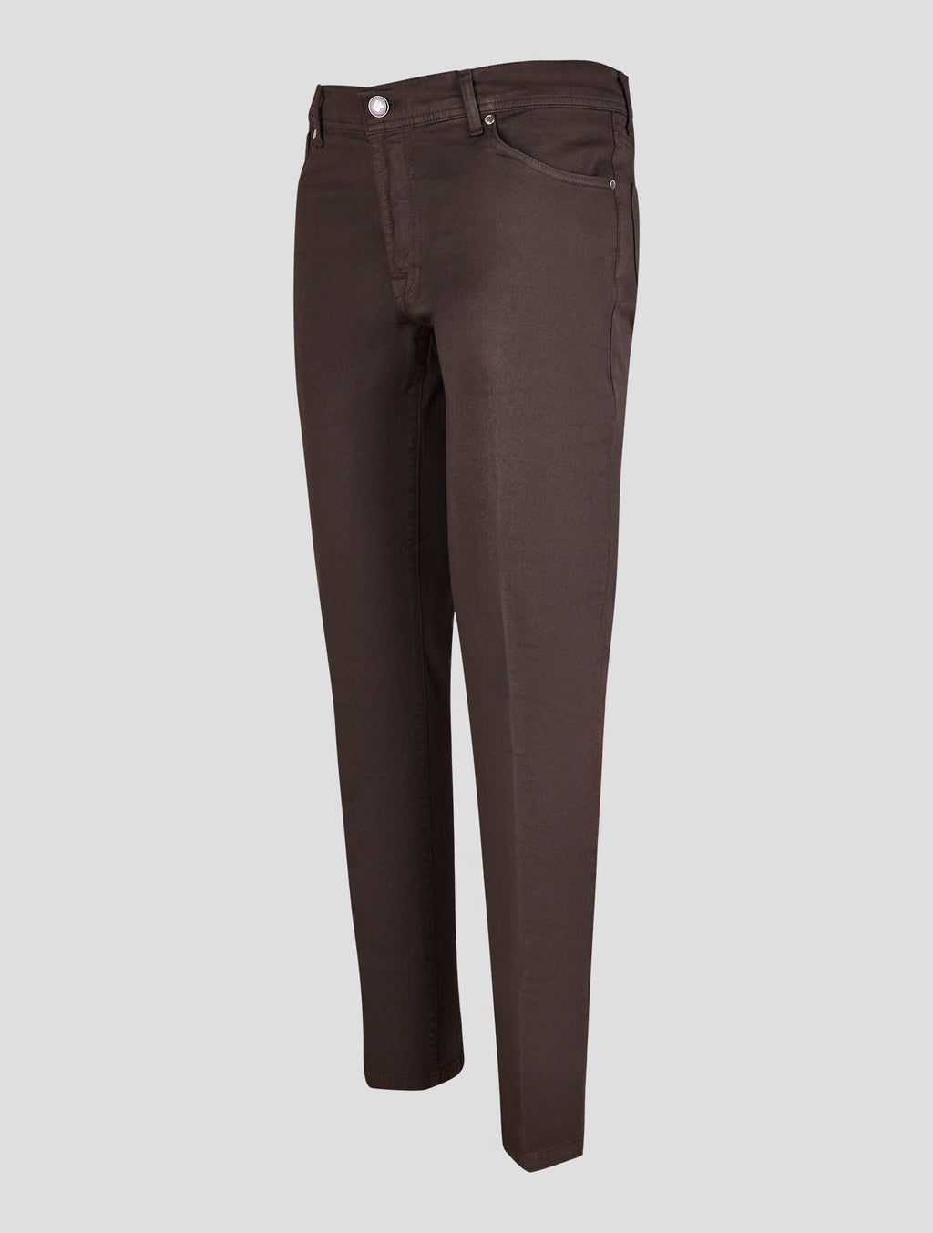 Marco Pescarolo Brown Cotton Ea Jeans