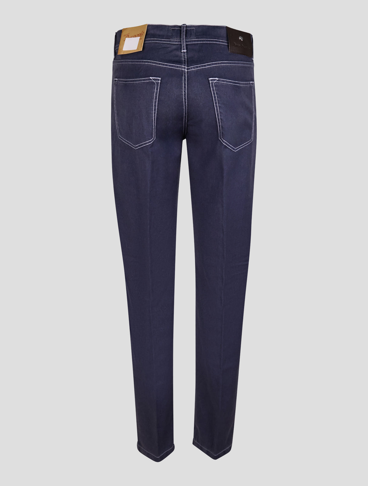 Marco Pescarolo Dark Blue Virgin Wool Jeans