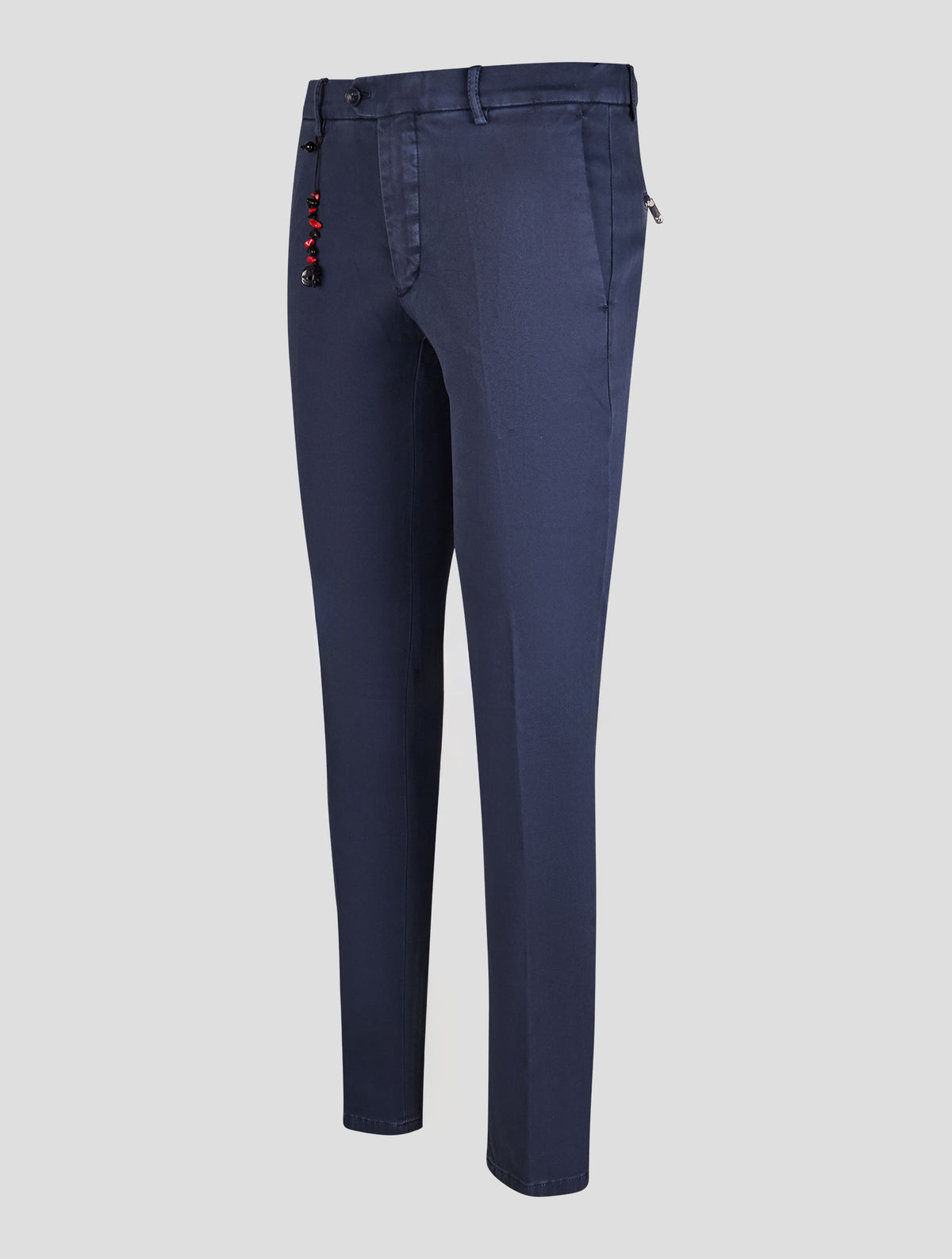 Marco Pescarolo Blue Cotton Lyocell Ea Pants