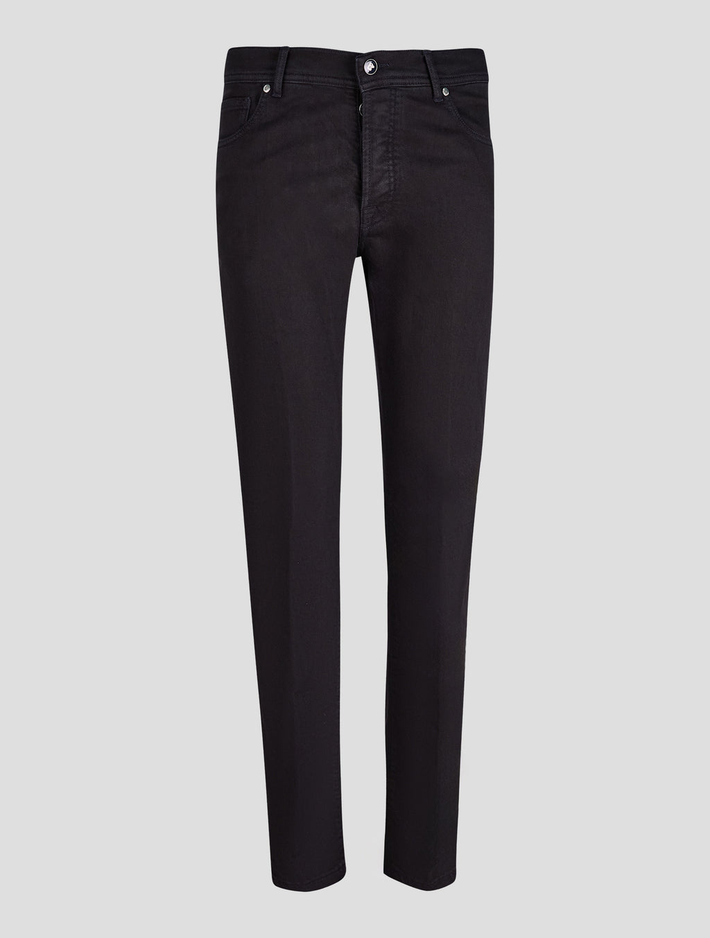 Marco Pescarolo Black Cotton Els Pl Jeans