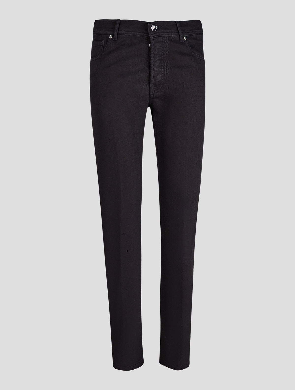 Marco Pescarolo Black Cotton Els Pl Jeans