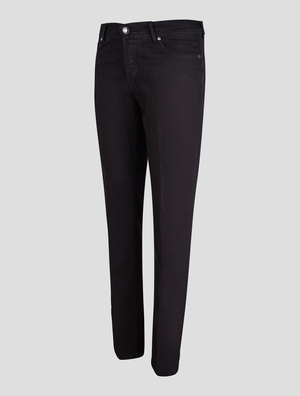 Marco Pescarolo Black Cotton Els Pl Jeans