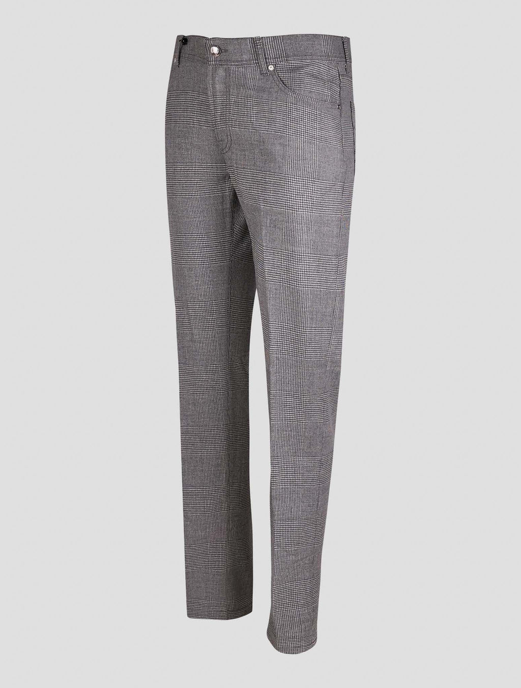 Marco Pescarolo Gray Cotton Cashmere Ea Jeans
