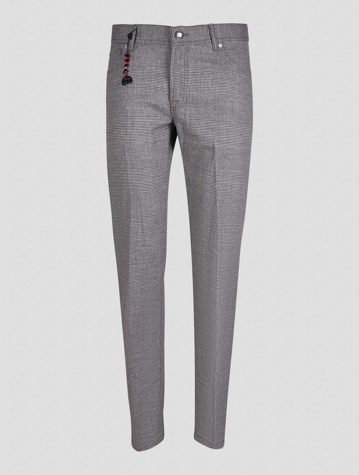 Marco Pescarolo Gray Cotton Cashmere Ea Jeans