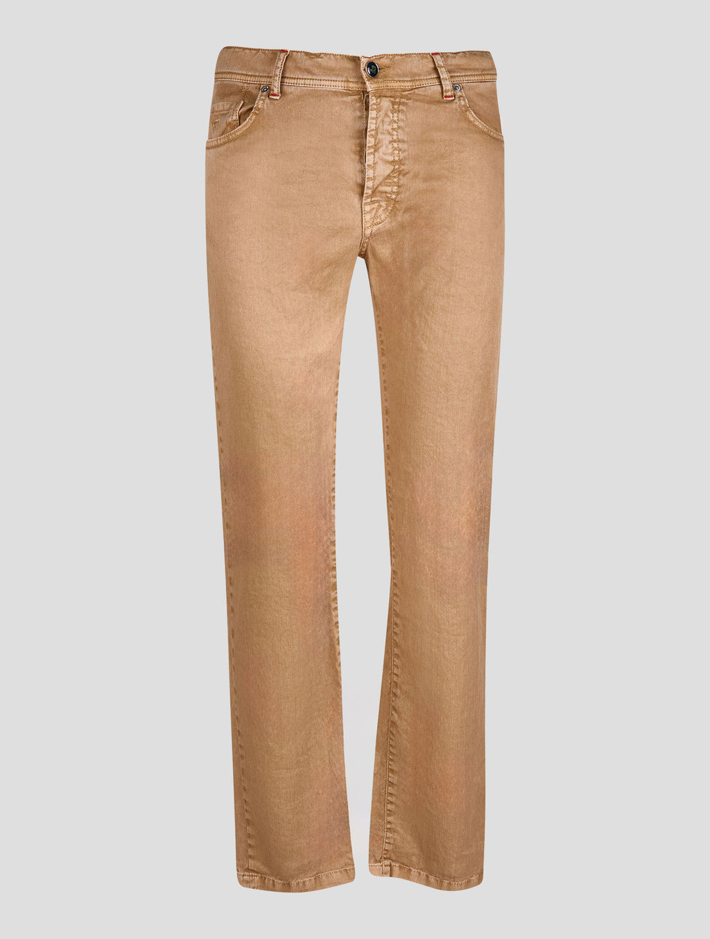 Marco Pescarolo Beige Linen Lyocell Ea Jeans