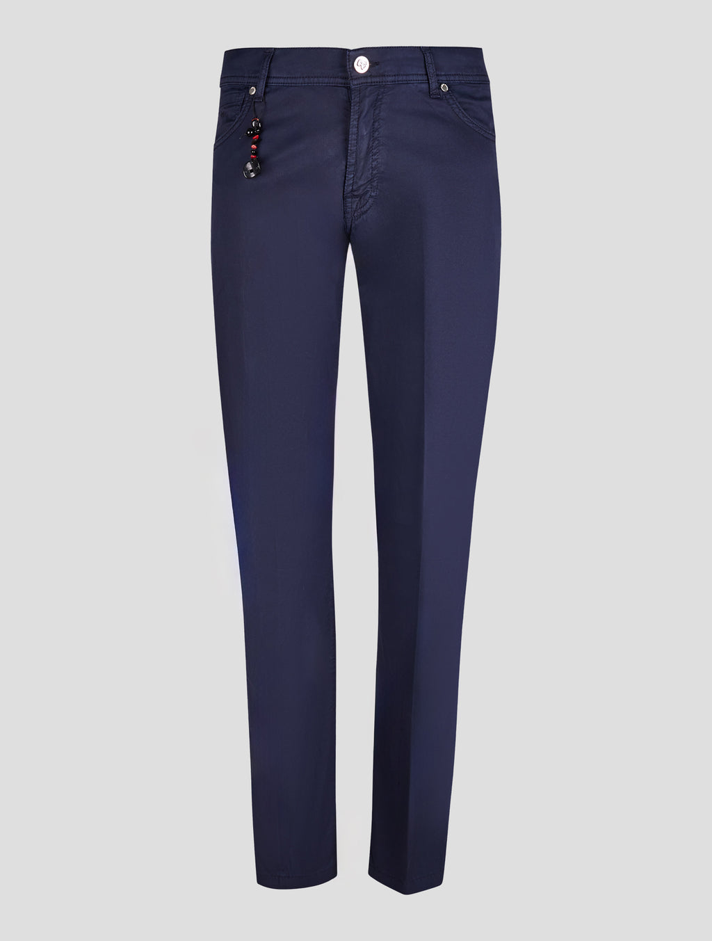 Marco Pescarolo Dark Blue Cotton Silk Ea Jeans