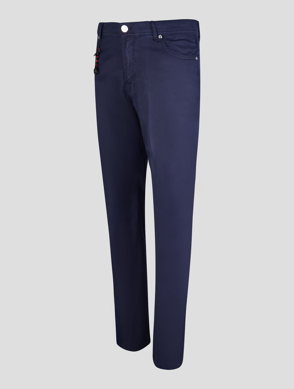 Marco Pescarolo Dark Blue Cotton Silk Ea Jeans