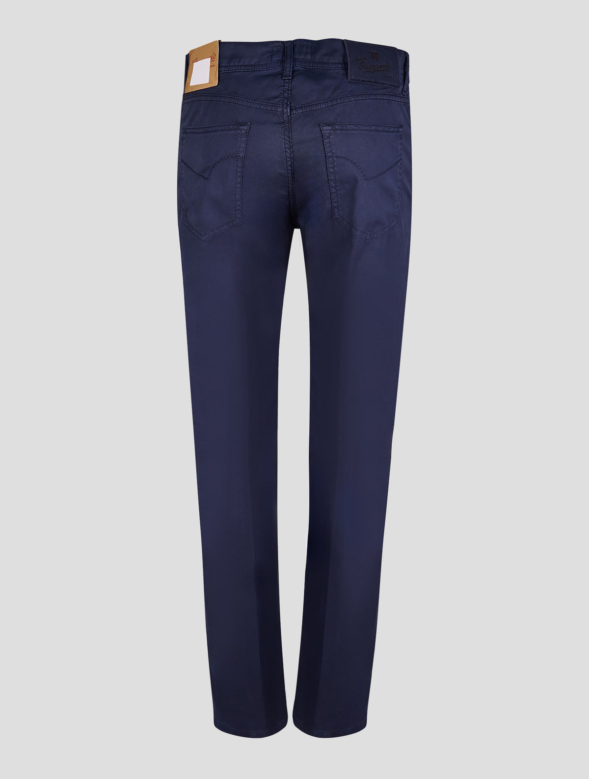 Marco Pescarolo Dark Blue Cotton Silk Ea Jeans