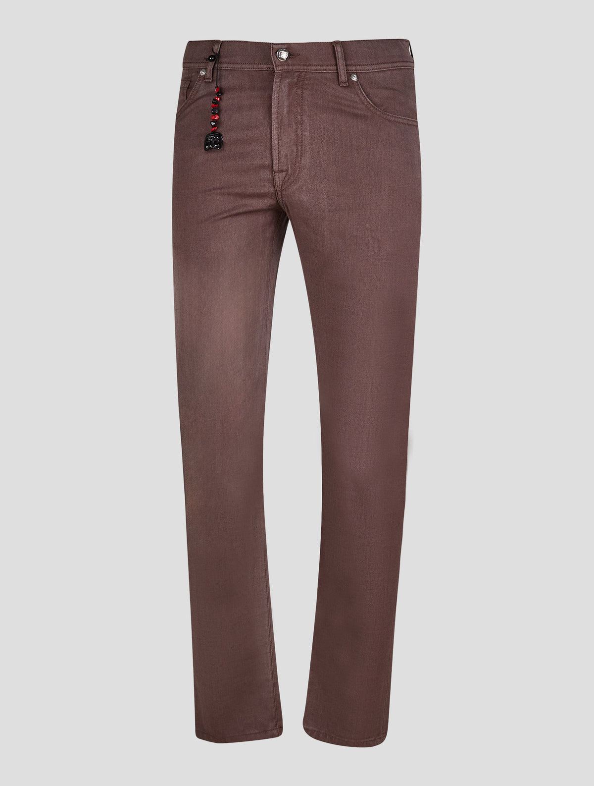 Marco Pescarolo Brown Virgin Wool Jeans